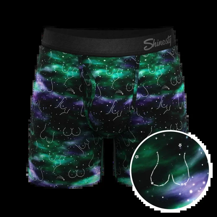 The Milky Way | Northern Lights Ball Hammock® Pouch Underwear With Fly