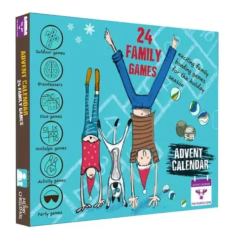 The Purple Cow Family Games Countdown Calendar