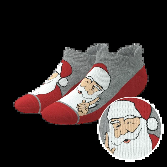 The Stocking | Santa Claus Heel Hammock™ Ankle Socks