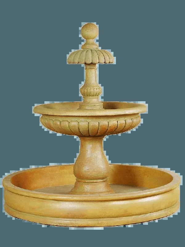 Thermae Pond Outdoor Water Cast Stone Fountain