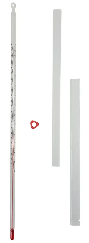 Thermometer, White-Backed, Partial Immersion, Single Scale -20°C To 150°C, Case of 500