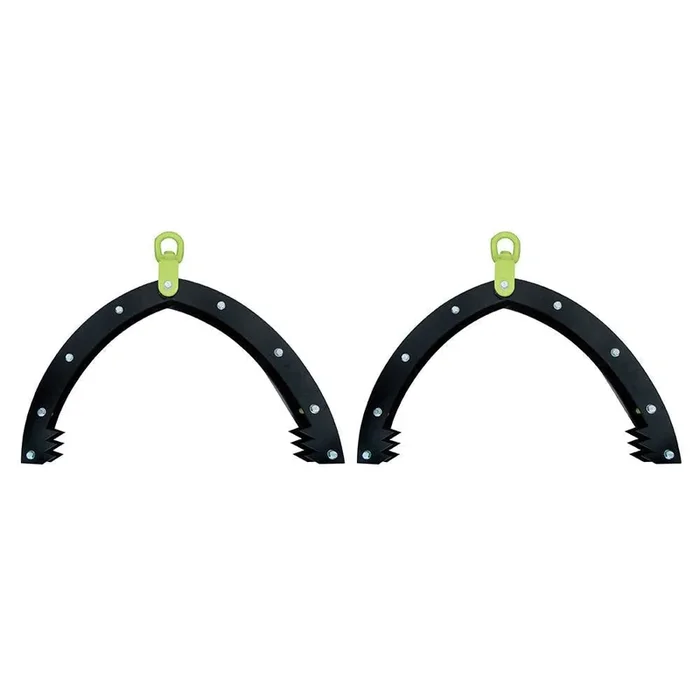 Timber Tuff 22″ Forestry Logging Lifting & Dragging Mini Log Grapple (2 Pack)