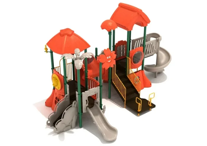 Timmy Toucan Playground Structure with Games and Slides