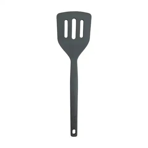 Tovolo Elements Black Silicone Slotted Turner