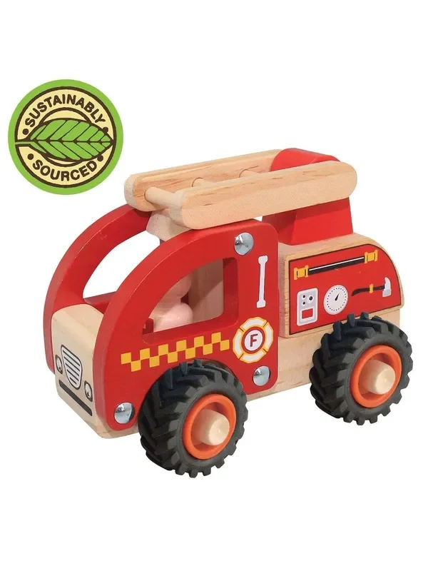 Toys Emergency Vehicles Wooden 213292