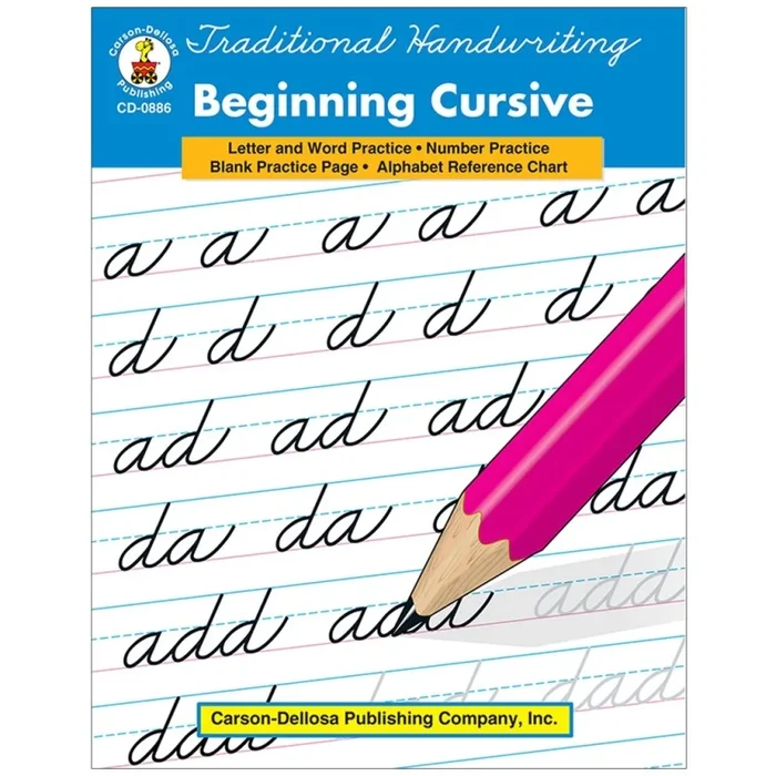 Traditional Handwriting: Beginning Cursive Resource Book Grade 2-5