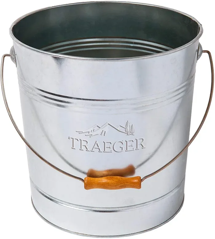 Traeger Pellet Storage – Metal Bucket