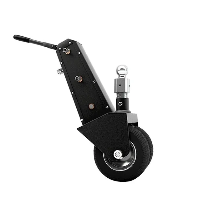 Trailer Valet 10000 lbs. Capacity Hand or Drill Powered Trailer Dolly with 2 in. Ball and Integrated Braking System