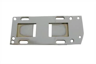 Transmission Mount Plate Chrome – V-Twin Mfg.