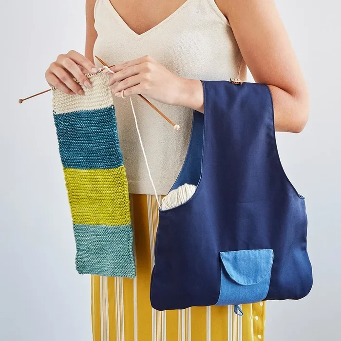 Travel Knitting Bag