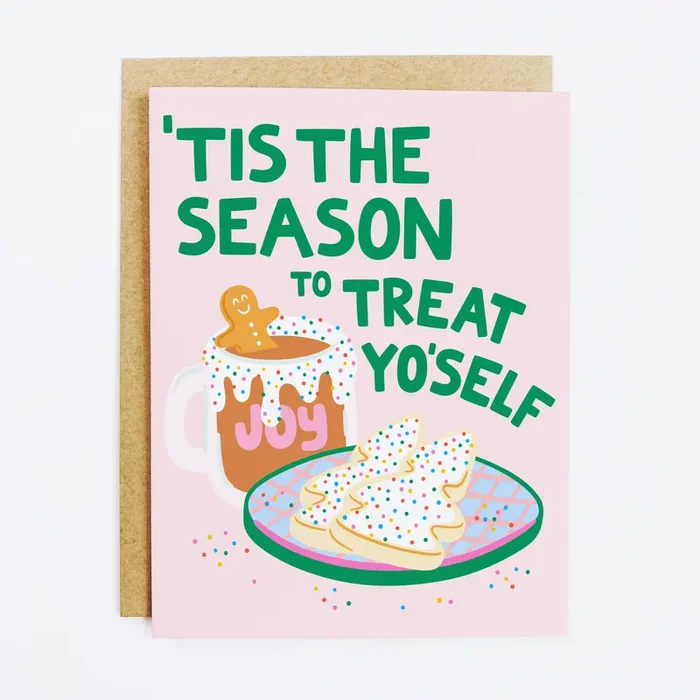 Treat Yo’Self Holiday Card