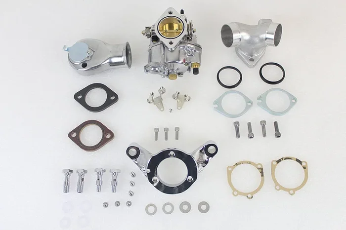 TT 1-7/8 Shorty Carburetor Kit Natural – V-Twin Mfg.