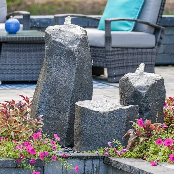 Twisting Cascade Triple Fountain Kit Blue Thumb