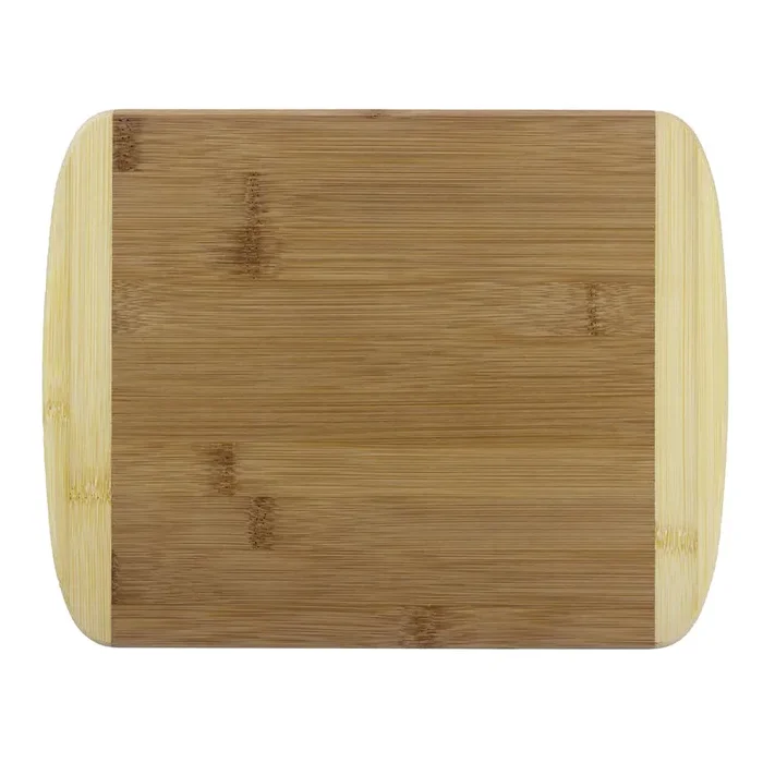 Two-Tone Bamboo Serving and Cutting Board
