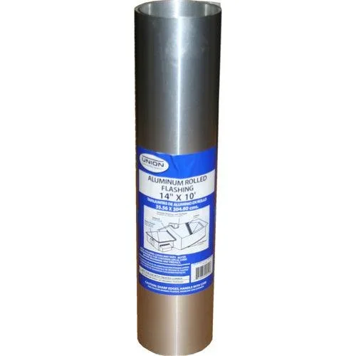 Union Corrugating 14-in x 10-ft Aluminum Roll Flashing