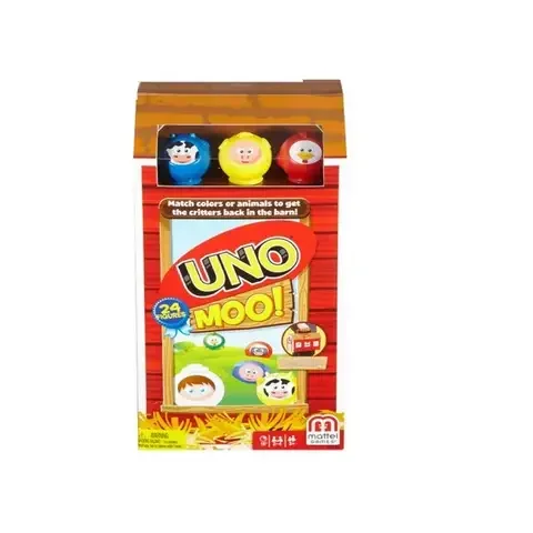 UNO Moo Card Game 24 pc