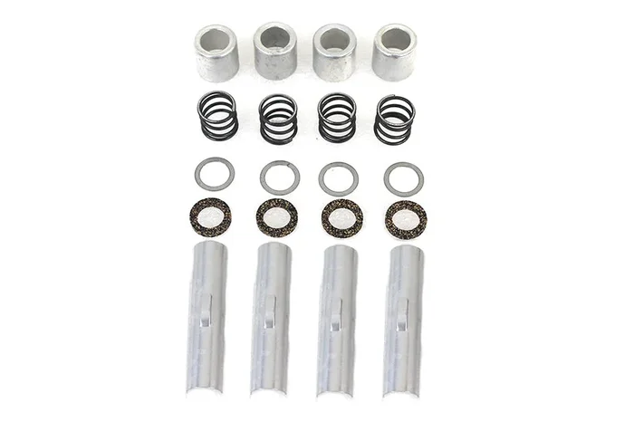 Upper Pushrod Cover Kit Cadmium Plated – V-Twin Mfg.