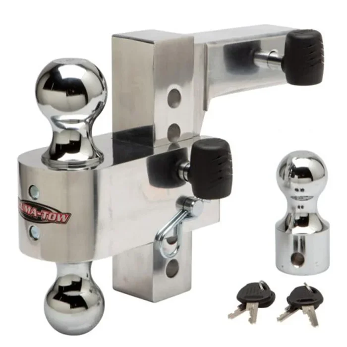 Uriah AlumaTow Adjustable Aluminum Trailer Hitch 6″ Drop (Refurbished)