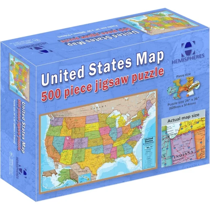 Usa Puzzle 500 Pieces