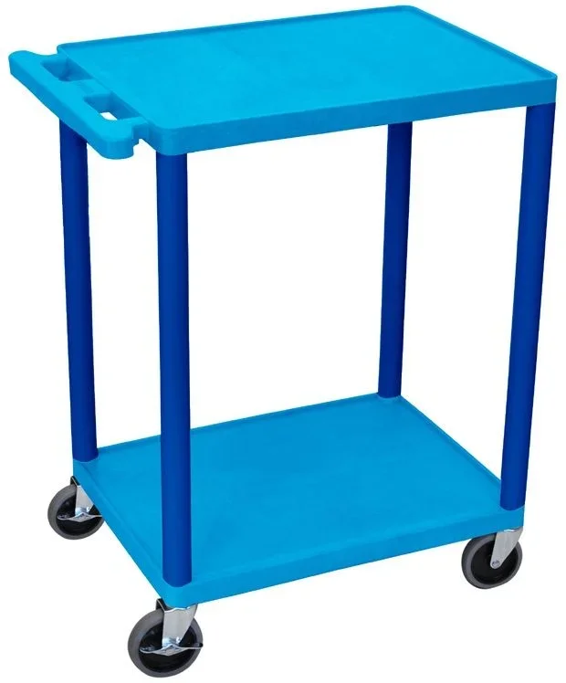 Utility Cart – Two Shelves Structural Foam Plastic
