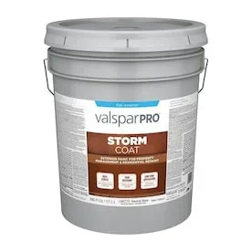Valspar Pro Storm Coat Neutral Flat Exterior Tintable Paint (Actual Net Contents: 580-fl oz)
