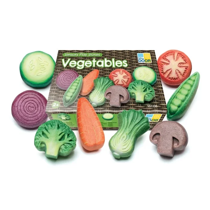 Vegetable Sensory Stones