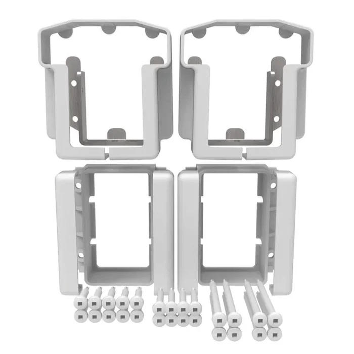 Veranda T-Rail Vinyl Level Bracket Kit