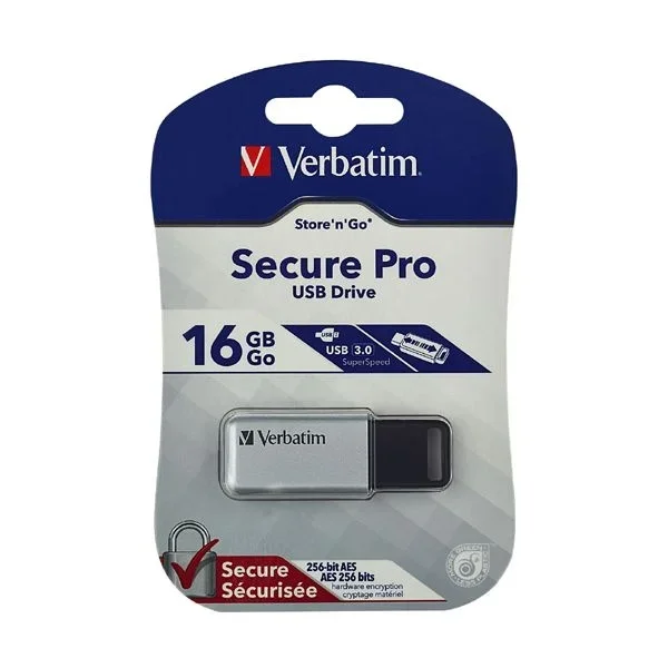 Verbatim Store ‘N’ Go Secure Pro USB 3.0 Drive