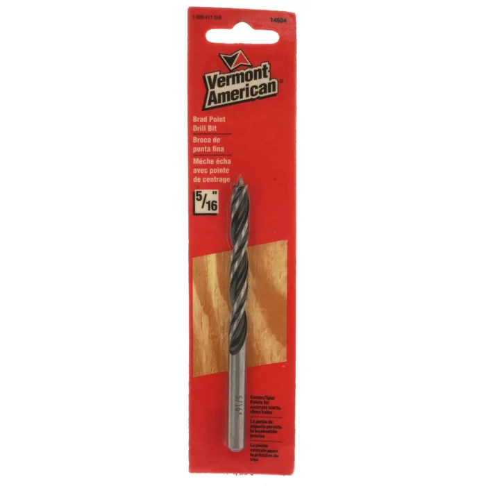 Vermont American 14604 1609411598 5/16″ Brad Point Drill Bit