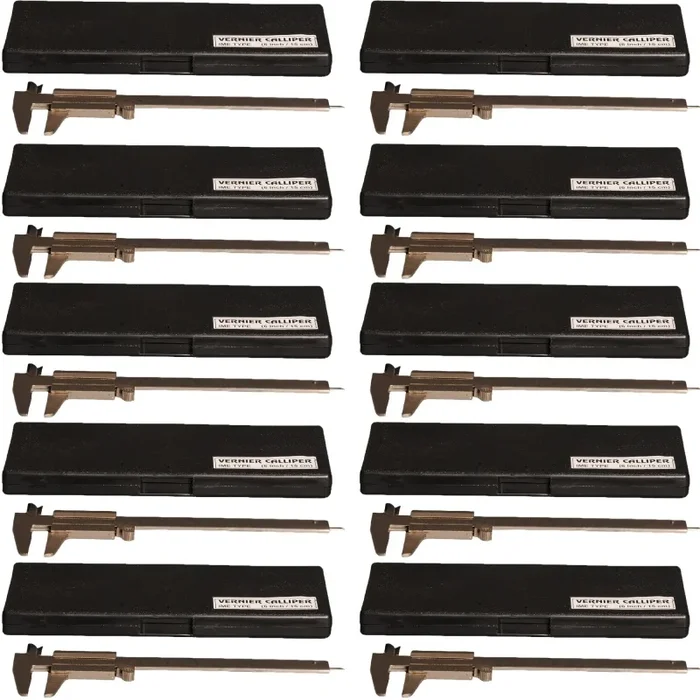 Vernier Caliper, Pack Of 10 By Go Science Crazy – Precision Measurement Tool