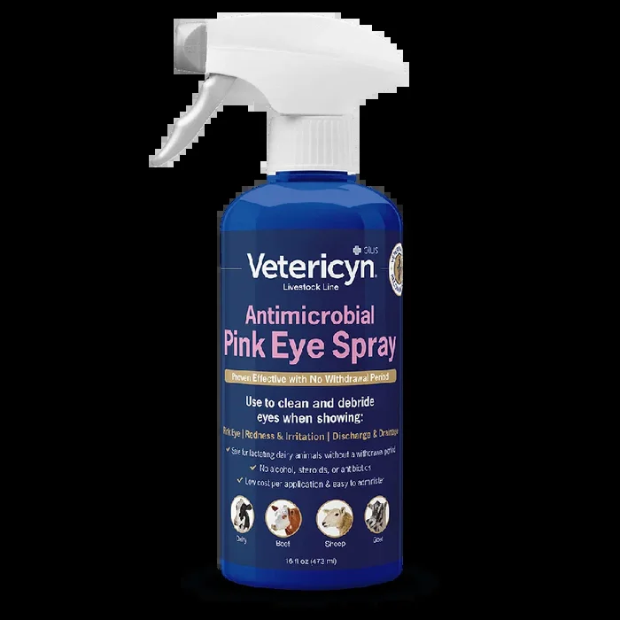 Vetericyn Antimicrobial Pink Eye Spray