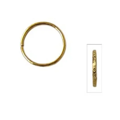 Victoria Lynn™ Mini Wedding Rings – Gold & Aluminum – 3/4″