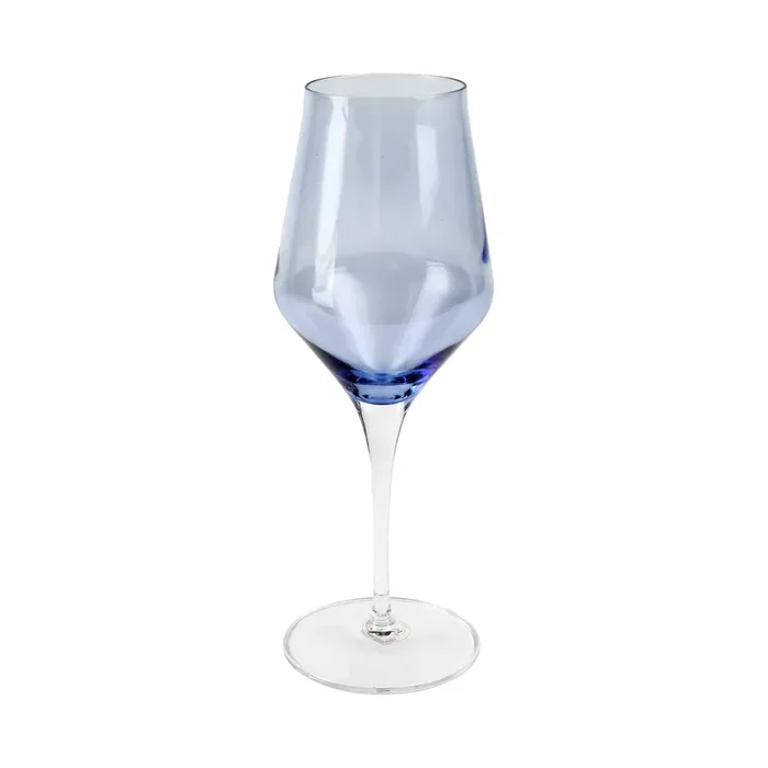 Vietri – Contessa Water Glass – Blue