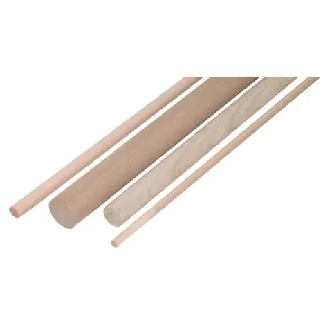 Waddell Round Hardwood Dowel 5/16 in. D X 48 in. L 1 pk Red
