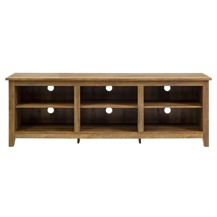 Walker Edison Rustic Oak TV Stand