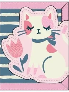 Wallet Kids Cat SJ-5201-08C
