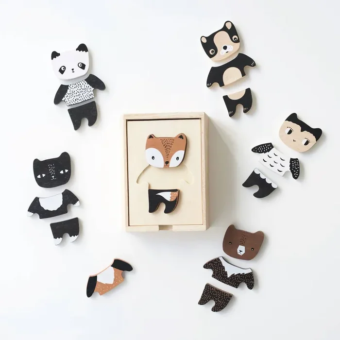 Wee Gallery – Mix & Match Animal Tiles