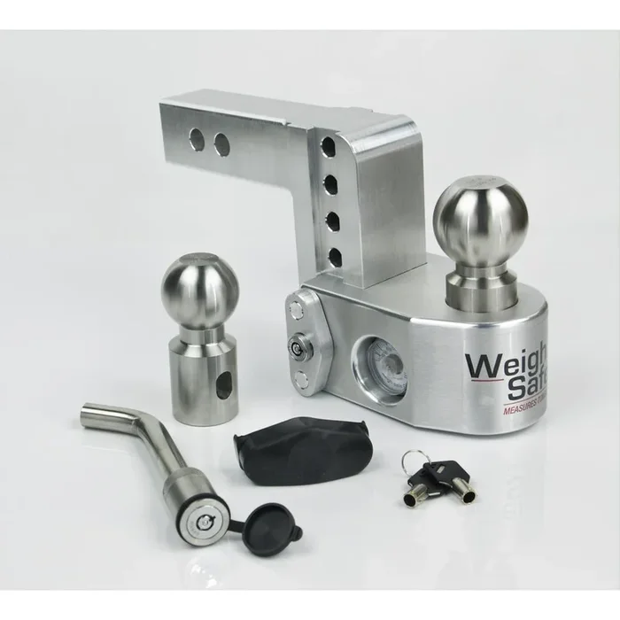 Weigh Safe 4 in. Drop Adjustable Class V Ball Mount