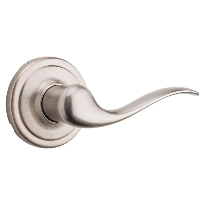 Weiser Toluca Satin Nickel Passage Lockset ANSI/BHMA Grade 2 1-3/4 in.