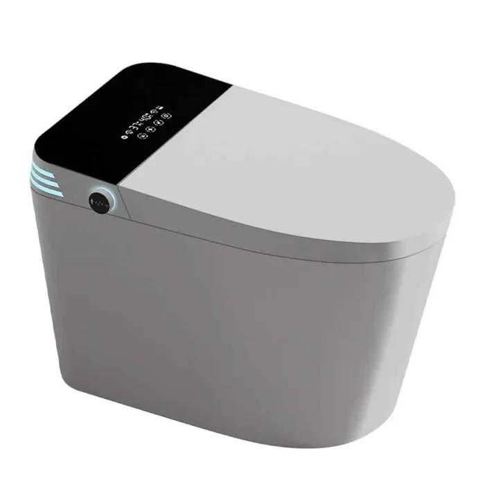 WELLFOR TM-2 Elongated LED Smart Bidet Toilet with Auto Flush and Heated Seat