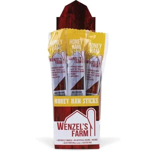 Wenzel’s Farm Honey Ham Beef Stick 2 oz Pouch