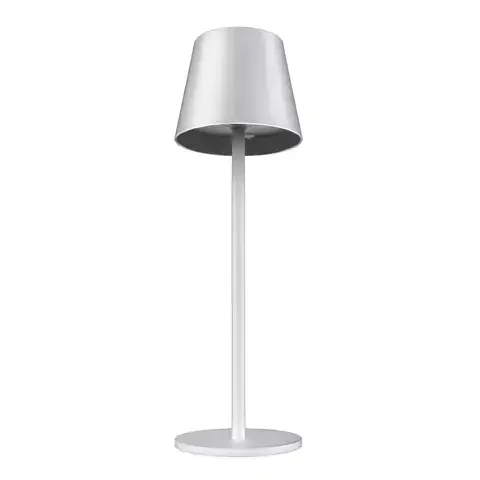 Westek Denver 14.5 in. Matte White Table Lamp