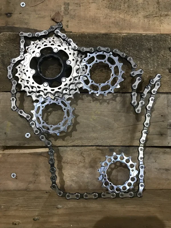 WI Bike Chain Decor