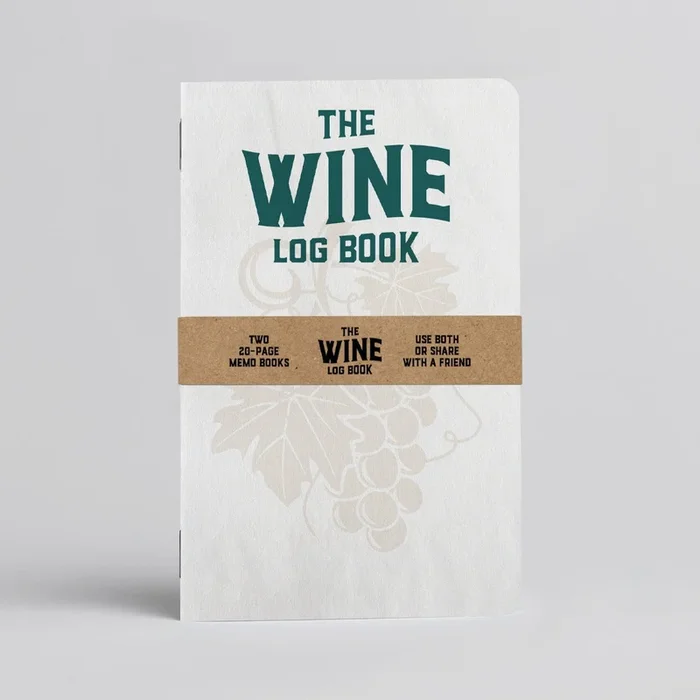 Wine Log Book – Two 20-page books