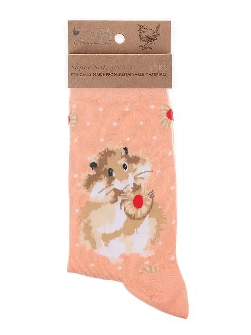 Women’s Bamboo Socks – SOCK012 – Hampster