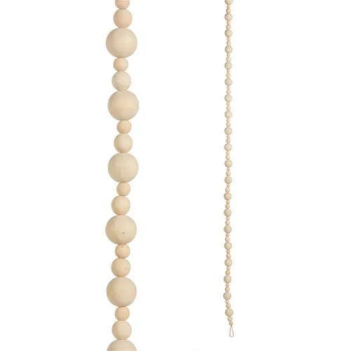 Wood Bead Garland