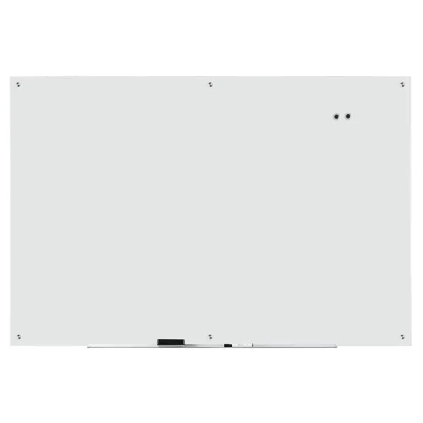 WorkPro Magnetic Glass Unframed Dry-Erase Whiteboard