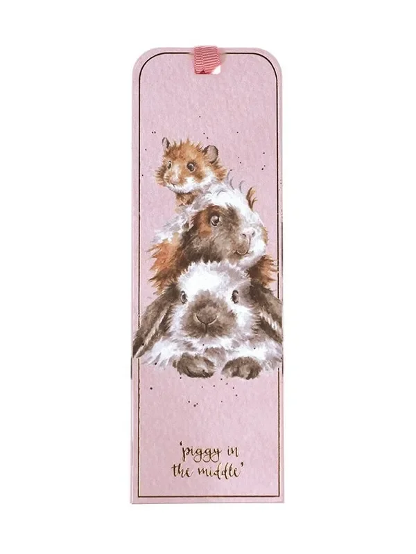 Wrendale Bookmark – Piggy in the Middle – 032