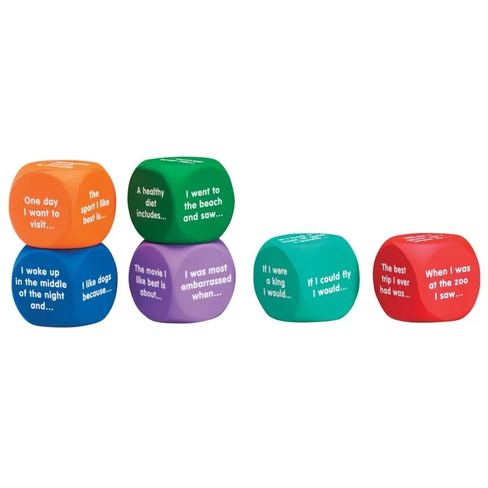 Writing Prompt Cubes