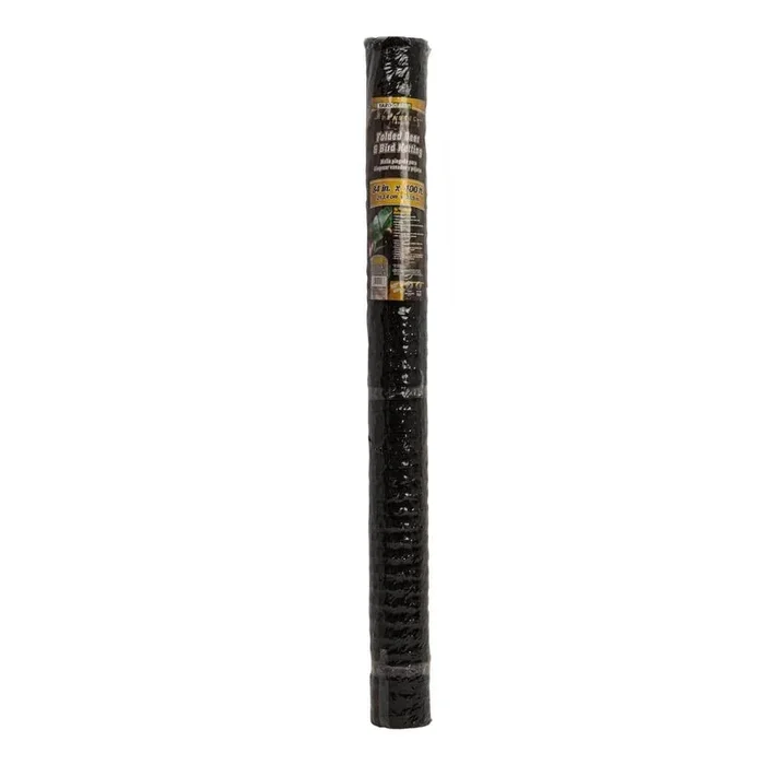 YARDGARD 2 ft. x 25 ft. Multi-Purpose Black Plastic Netting